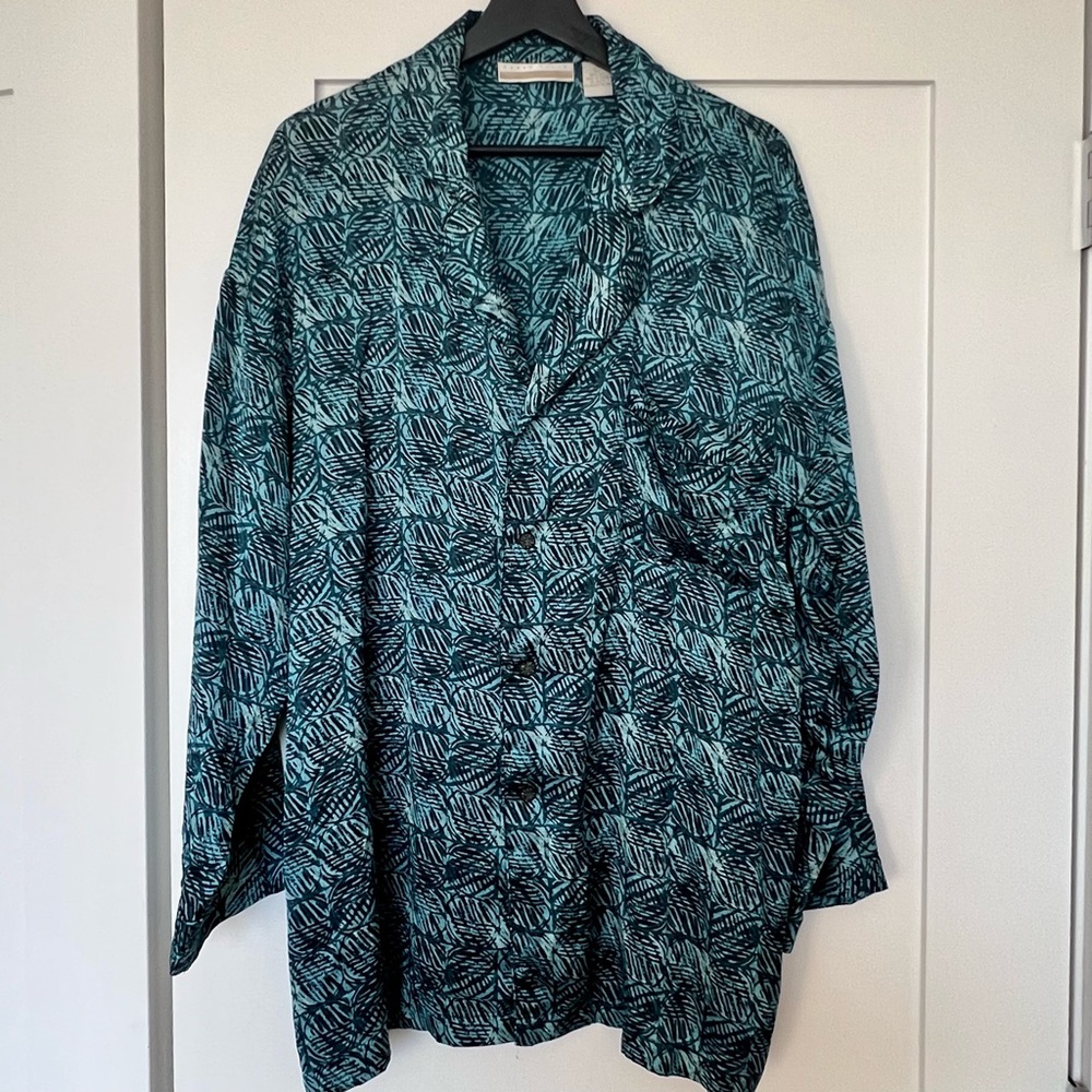 Perry Ellis Silk Shirt